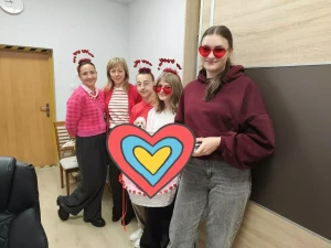 Walentynki w naszej szkole.